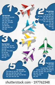 vector planes information number elements