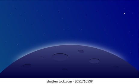 vector planet abstract background for Landing Page, brochures, flyers, magazine, business card, branding, banners, headers, book covers,poster, borchure, website, wallpapers, template, calendar .etc