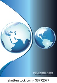 vector planet background