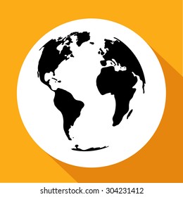 Vector Planet Earth Icon