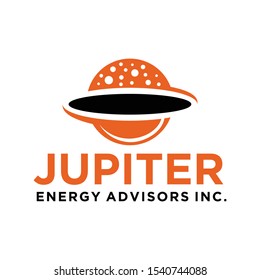vector planet logo satellite design template cosmos best concept web icon app science