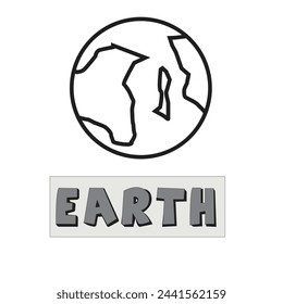 planetas vectoriales del sistema solar