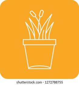 vector plant icon 
