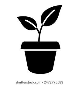 Vector Plant Icons suitable for Gardening and Greenery