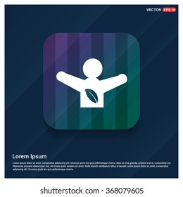 vector Plant sprout icon