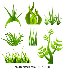 vector plants set
