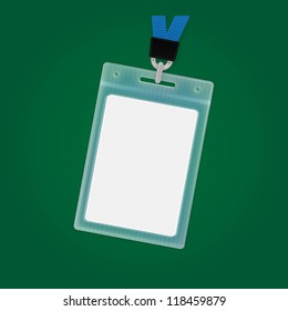 Vector Plastic ID badge