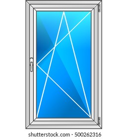 Vector plastic windows. Window ?9.