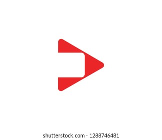 Vector play button icon
