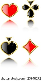 vector play card set eps 8