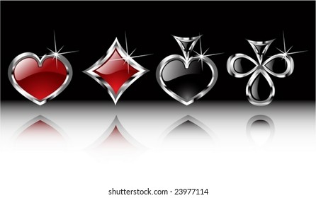 vector play card set eps 8