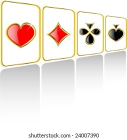 vector play card set eps 8