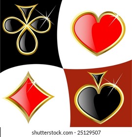 vector play card set eps 8