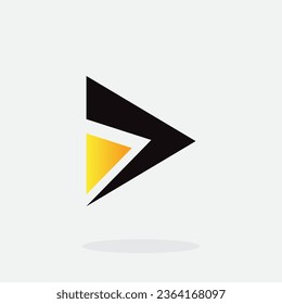 Icono o logotipo del juego de vectores. Plantilla de diseño de icono de aplicación de vídeo. Jugador de música. Diseño de icono de aplicación.