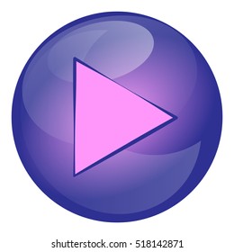 Vector play icon.Multimedia icons.Audio button icon design. Vector image 