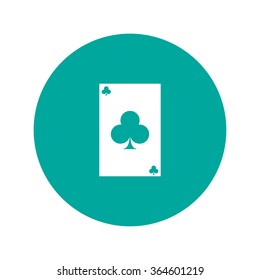 Vector Playing Card Suit Icon Symbol Set