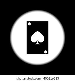 Vector Playing Card Suit Icon Symbol Set