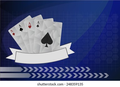 Vector playing cards