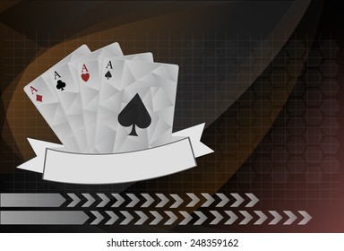 Vector playing cards
