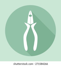 Vector Pliers Icon illustration