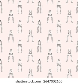 vector pliers pattern design, seamless pattern of pliers - Powered by Shutterstock - Get 15% off with code: PIKWIZARD15