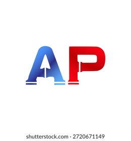Plomería de Vector y diseño de logotipo de construcción. Letras y tipografía del alfabeto del estilo de la pipa de Industrial con colores degradados rojo y azul. Símbolo de servicio de agua y gasoductos.