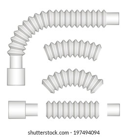 vector plumbing corrugated flexible tubes