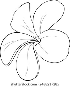 Vektorgrafik Federn Blume. Handgezeichnetes Element für Verpackung, Etikett, Logo, Icon-Design. Symbol der Leichtigkeit. Schwarze Schaltkreis-Silhouette.