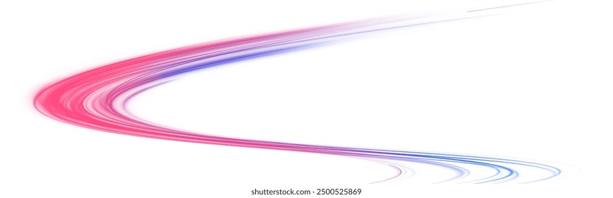 Vector PNG glitter light fire flare trace. Abstract speed line background poster with dynamic.	
