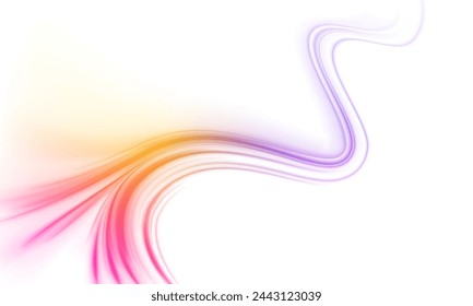 Vector png swirl trail effect. Abstract vector fire circles, sparkling swirls and energy light spiral frames. Database fast data transfer acceleration.	