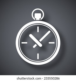 Vector Pocket Watch Icon