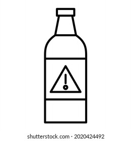 Diseño del icono de contorno de vectores
