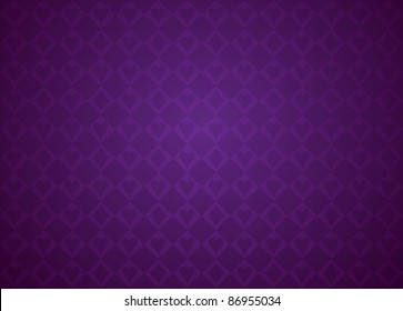 Vector Poker against with colorful background