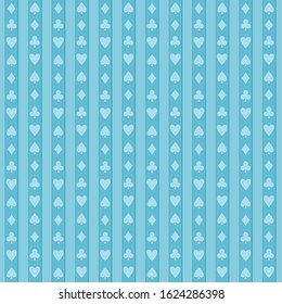Vector poker background seamless pattern. Casino table cloth texture. Seamless background.