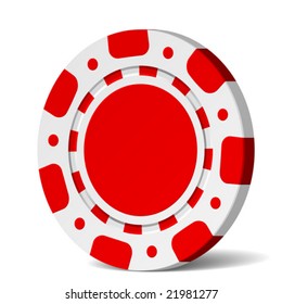 Vector poker chip