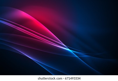 Konzept der Vektorpolarbefeuerung, düstere Formen auf dunklem, abstraktem Hintergrund