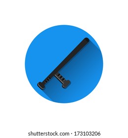 Vector Police Baton Icon