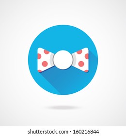 Vector Polka Dot Bow Tie