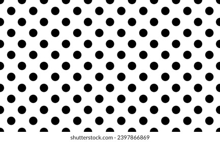 Vector Polka Dot Halftone Transparent Overlay Background Pattern