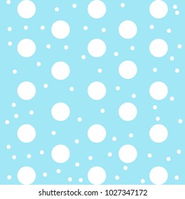 Vector of polka dot pattern.