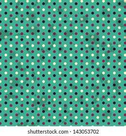 vector polka dot pattern background