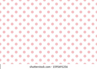 Vector Polka Dot Pattern design illustration for printing on paper, wallpaper, covers, textiles, fabrics, for decoration, decoupage, and other.