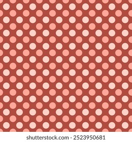 Vector - polka dot seamless pattern. Watercolor illustration.