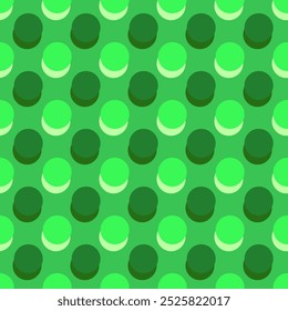 Vector - polka dot seamless pattern. Watercolor illustration.