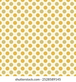 Vector - polka dot seamless pattern. Watercolor illustration.