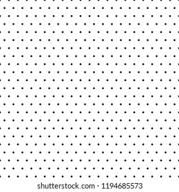 Vector polka dots pattern. Dots gray background.