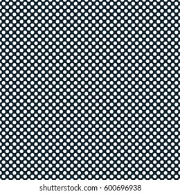 Vector polka dots seamless pattern.Repeating abstract background with circles