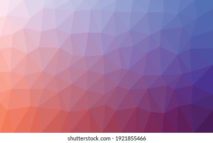 Vector polygon abstract backdrop. Modern abstract illustration with triangles. Triangular pattern for your design.