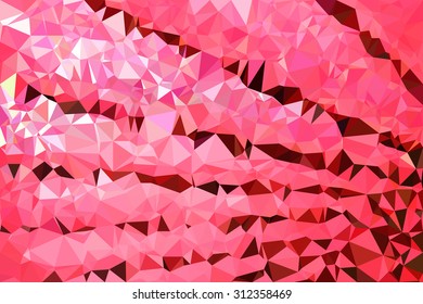 Vector polygon Abstract background