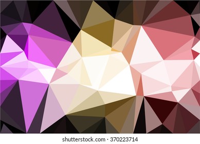 Vector polygon Abstract background